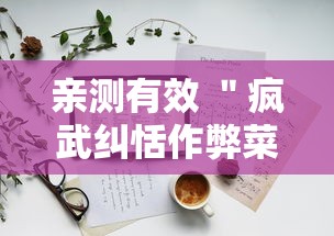 亲测有效 ＂疯武纠恬作弊菜单”详细外挂安装步骤