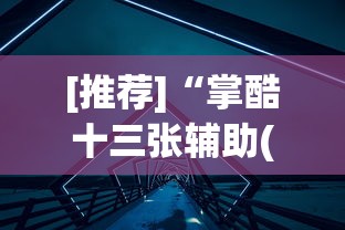 [推荐]“掌酷十三张辅助(透视)”(详细透视教程)-