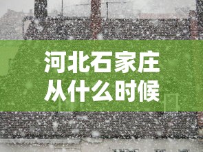 河北石家庄从什么时候有疫情的（河北石家庄疫情数据）
