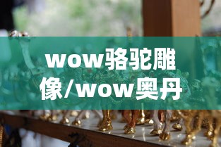 wow骆驼雕像/wow奥丹姆骆驼雕像用什么插件